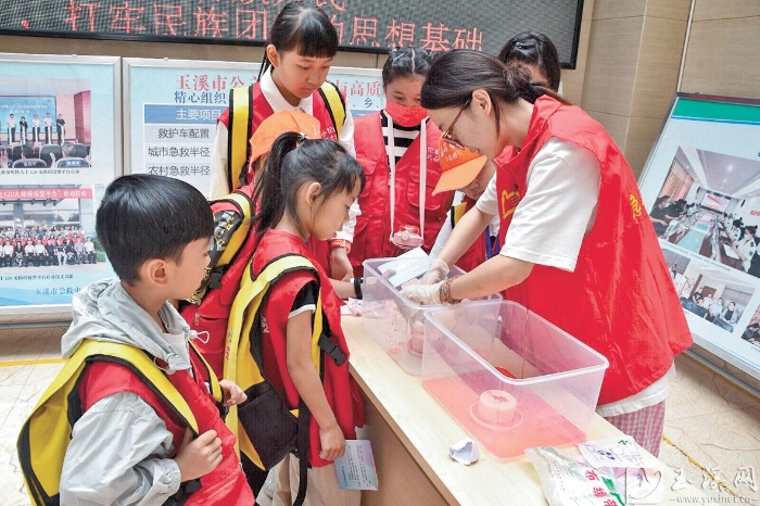 學習處理傷口。